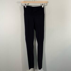 Lululemon Women's Black Zoned In Tight Leggings Size 4 #LW5BBNS